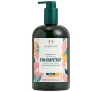 The Body Shop Recharge de gel douche Zingy pour femme au pamplemousse rose (1 x 750 ml), gel douche rafraîchissant aux agrumes pour tous les types de peau, mousse douche hydratante avec 92 % d'origine