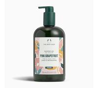The Body Shop Recharge de gel douche Zingy pour femme au pamplemousse rose (1 x 750 ml), gel douche rafraîchissant aux agrumes pour tous les types de peau, mousse douche hydratante avec 92 % d'origine