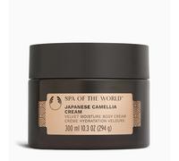 The Body Shop Spa of the World Crème corporelle au camélia japonais (1 x 300 ml), crème hydratante corporelle luxueuse à l'huile de graines de camélia, crème florale veloutée pour une peau douce