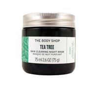 The Body Shop Tea Tree 75 ml masque de nuit éclaircissant pour peaux à imperfections