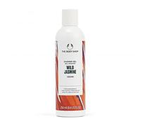 The Body Shop Wild Jasmine Gel douche végétalien hydratant et énergisant au parfum de jasmin indien, de feuilles de violette et d'iris blanc, 91 % d'ingrédients naturels, 250 ml