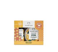 The Body Shop Zingy & Zesty Satsuma Treats Coffret cadeau de vacances pour soins du corps, végétalien, ensemble de 2 pièces