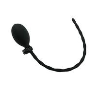 The Bondage Locker Sonde Urétrale Gonflable Penis Plug, Noir