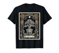 The Bonsai Tree Carte de Tarot Zen Japonaise Motif Lune sorcière T-Shirt