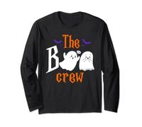 The Boo Crew Shirt Halloween Ghosts Trick or Treat Manche Longue