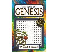 The Book of Genesis Word Search Puzzle Book: Word searches with easy-to-read text about bible, religion, religeous -- 6X9 inches, 110 pages - More ... for travel, vacation, downtime, or as a gift