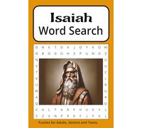 The Book of Isaiah Word Search Puzzle Book: A Word search Bible game with easy to read print that’s all about the Book of Isaiah, the people, places, ... for Vacations, Holidays and Free Times
