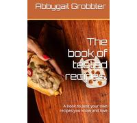 The book of tested recipes.: A book to post your own recipes you know and love