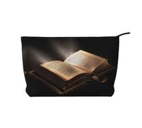 The Book Trousse de maquillage en velours côtelé Grand format, Noir , Taille unique