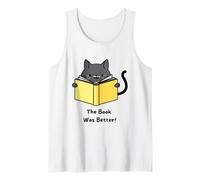 The Book Was Better Funny Book Lover Débardeur