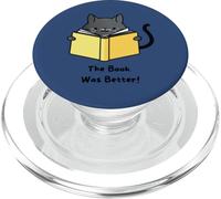 The Book Was Better Funny Book Lover PopSockets PopGrip pour MagSafe