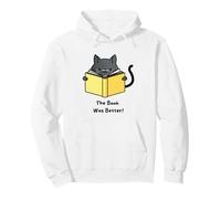 The Book Was Better Funny Book Lover Sweat à Capuche