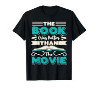 The Book Was Better Than The Movie Rat de Bibliothèque Lire T-Shirt