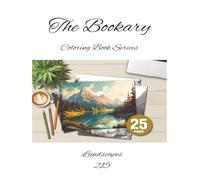 The Bookary Coloring Book Series: Landscapes