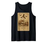 The Booked Ghost Costume d'halloween Classique Style Tarot Débardeur