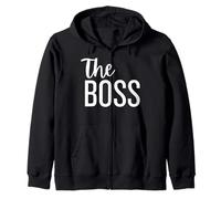 The Boss - The Real Boss Matching Couples pour la Saint-Valentin Sweat à Capuche