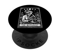 The Botanist Botanist Carte de Tarot Motif Lune sorcière PopSockets PopGrip Adhésif