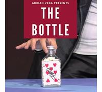 The Bottle Magic Tricks Carte signée apparaissant dans une bouteille scellée Magia Illusions Gimmicks Mentalism Props