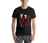 The Boulet Brothers T-Shirt Korean Fashion Customized T Shirts Men Workout Shirt Black XXL