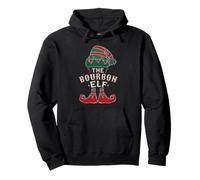 The Bourbon Elf Pull de Noël Mignon et Moche Sweat à Capuche