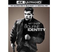 The Bourne Identity [Ultra Hd] With Blu-Ray, Uv/Hd Digital Copy, 4k Mastering, Digitally Mastered In Hd, Digital Copy, Slipsleeve Packaging, Snap Case, 2 Pack