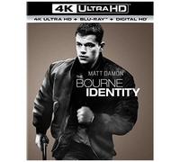 The Bourne Identity [Ultra Hd] With Blu-Ray, Uv/Hd Digital Copy, 4k Mastering, Digitally Mastered In Hd, Digital Copy, Slipsleeve Packaging, Snap Case, 2 Pack