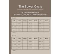 The Bower Cycle: Progressive Overload Strength Training Workbook for Strength Development, Barbell Performance, and Sustainable Results