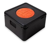 THE BOX-Pizza - Caisse isotherme de transport (~ 32 Litres) - 41 x 41 x 33 cm - hauteur utilisable : 26,5 cm - polypropylène - 1 pièce