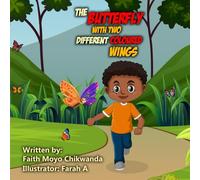 The Boy and the Butterfly with Two Different Coloured Wings