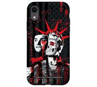 The Boys Homelander Statue of Liberty Skull Graffiti TV Show Coque pour iPhone XR