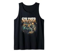 The Boys Soldier Boy Supe Character 90's Collage Superhero Débardeur
