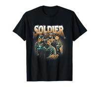 The Boys Soldier Boy Supe Character 90's Collage Superhero T-Shirt