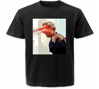 The Boys T Shirts Mens TV Show Starlight Homelander Funny Cotton Fashion Designer Male Clothes Tops Tees Black XL