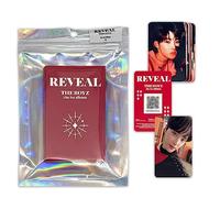 THE BOYZ - 1ST ALBUM [REVEAL] (PLATFORM ALBUM - WOLF VER.) Case + Mini Card(QR Type) + Selfie Photocard + Official Photocard + Digital Contents + 2 Pin Button Badges