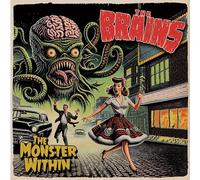 The Brains – The Monster Within – Vinyle LP rouge – Réédition