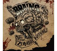 The Brains – Zombie Nation – Vinyle LP Édition limitée rouge marbré (The Orchard)