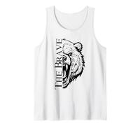 The Brave Bear Wild Strength Débardeur