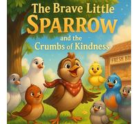 The Brave Little Sparrow and the Crumbs of Kindness: A Heartwarming Kids Story About Kindness, Courage, and Good Values for Children Ages 6-8 | Storybook for kids
