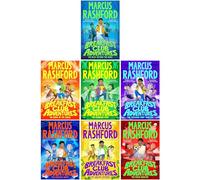 The Breakfast Club Adventures by Marcus Rashford 7 Books Set (The Beast Beyond the Fence, The Ghoul in the School, The Phantom Thief, The Treasure Hunt Monster, The Goblin's Revenge & Two More...)