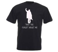 The Breakfast Club Simple Minds Don't You Forget About Me' 80s Movie T-Shirt Black M