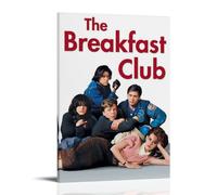 The Breakfast ClubPainting Poster sur toile pour décoration murale d'intérieur, chambre à coucher, esthétique, peintre, salon, décoration murale solide, style cadre, 20 x 30 cm