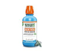The Breath Co. - Bain de Bouche Sans Alcool - Formule développée par un dentiste - Haleine Fraîche pendant 12 heures* - Menthe Givrée, 500ml