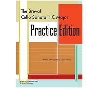 The Breval Cello Sonata In C Major Practice Edition