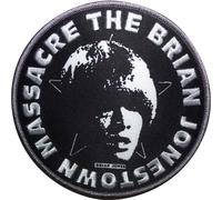 The Brian Jonestown Massacre - Visage - Ecusson à repasser RO13847 (Taille unique) (Noir/Blanc)