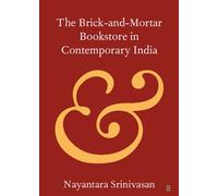 The Brick-and-Mortar Bookstore in Contemporary India - Nayantara Srinivasan - Cambridge University Press - ebook (ePub) - Livre