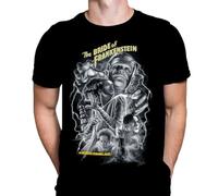 The Bride - Horror Movie Poster Art - T-Shirt Monster Frankenstein Black XXL