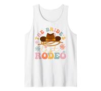 The Bride's Last Rodeo Groovy Bridal Party Horse Lover Débardeur