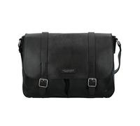 The Bridge Cesare Porte-documents Messenger Cuir 38 cm Compartiment pour ordinateur portable noir