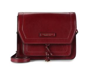 The Bridge Elba Sac à bandoulière Cuir 25 cm rouge