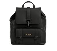 The Bridge, Femme, Sacs, Noir, Taille: ONE Size Sac à dos en cuir noir style Cesare